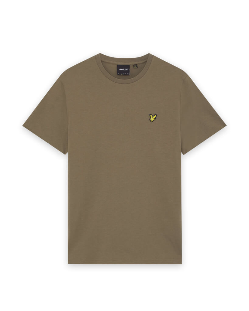 Lyle & Scott - Mens T-Shirt - Khaki Ash - TS400VOGT X569 - Wildvine Clothing, Spalding, Lincolnshire