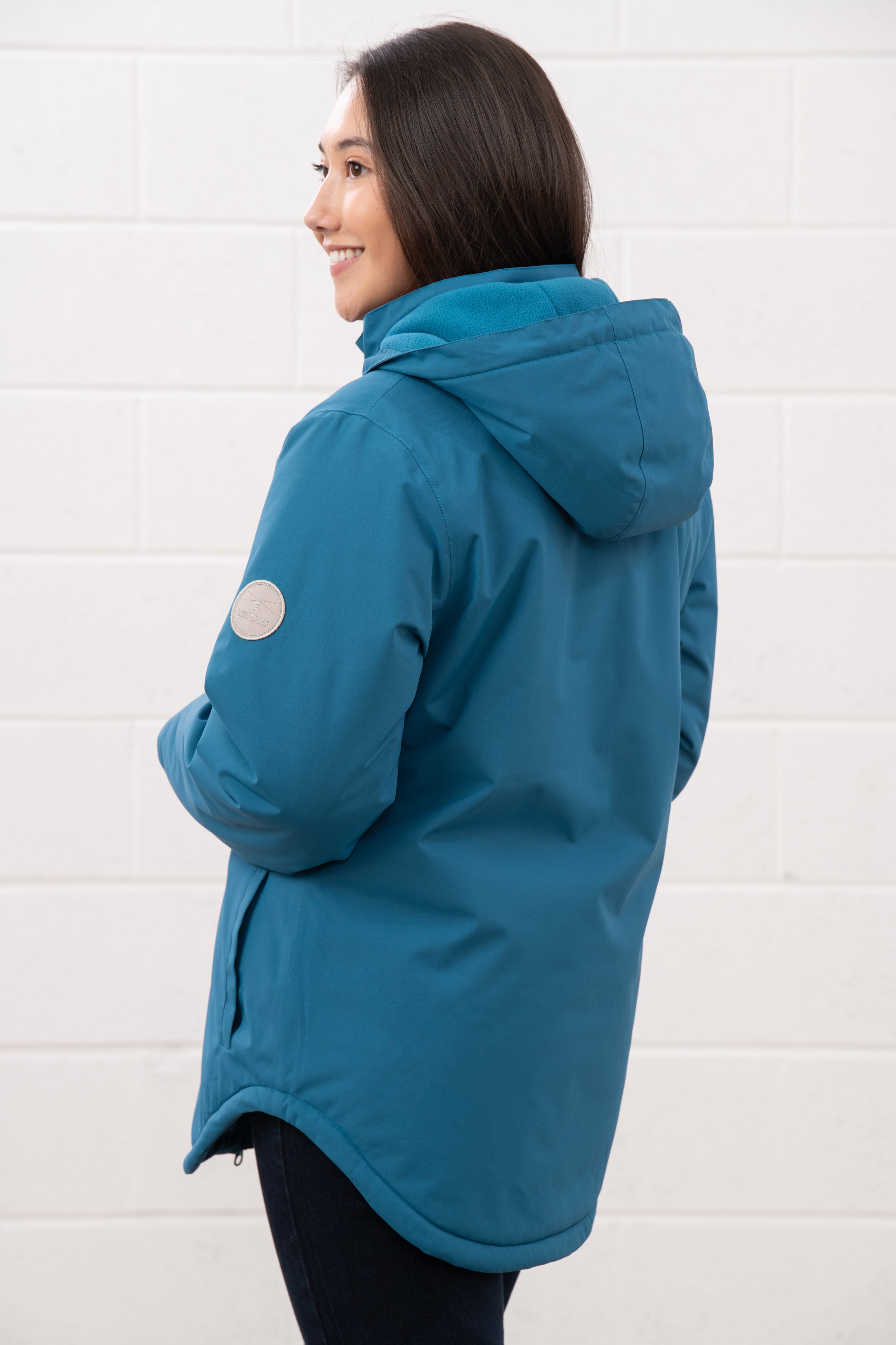 Lighthouse - Ladies Tess Coat - Teal - Wildvine Clothing, Spalding, Lincolnshire