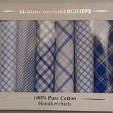 Le Chateau - Mens - Luxury Handkerciefs - Checks - Wildvine Clothing, Spalding, Lincolnshire