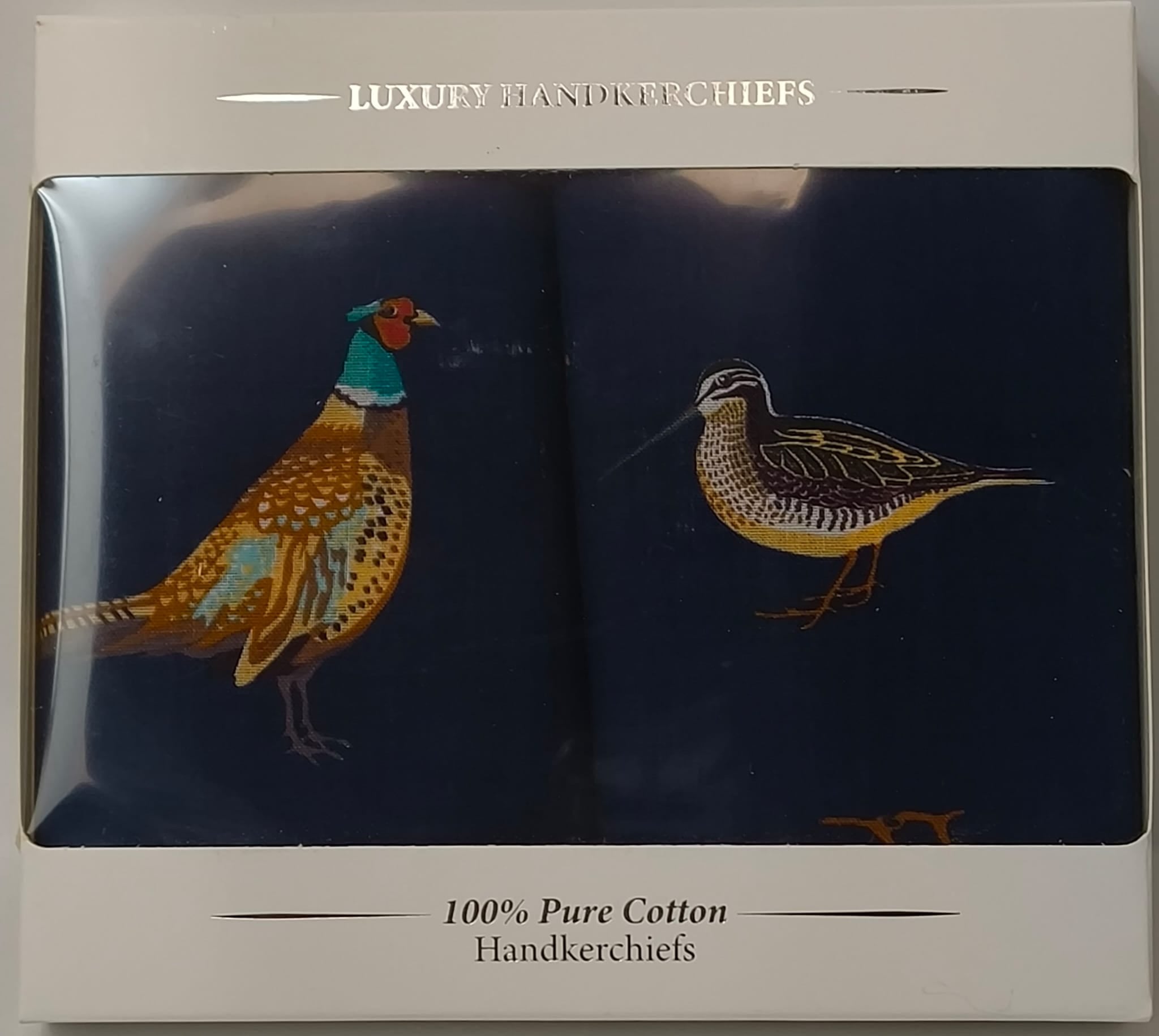 Le Chateau - Mens - Luxury Handkerciefs - Game Bird Superior Bandanas - Wildvine Clothing, Spalding, Lincolnshire