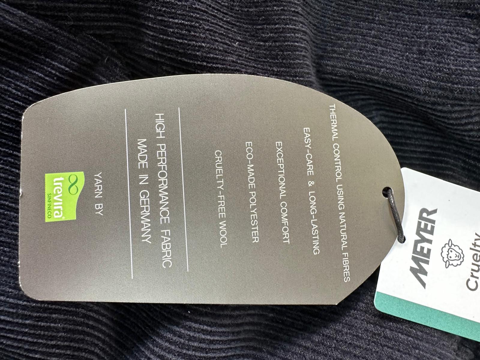 MEYER Roma - Mens Trousers – 2-390 18 - Exclusive Stretch Woolcord - Navy - Wildvine Clothing, Spalding, Lincolnshire