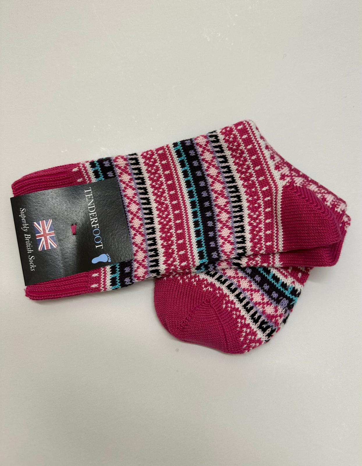 Tenderfoot - Ladies - Cotton - Vogue – Pink - Wildvine Clothing, Spalding, Lincolnshire