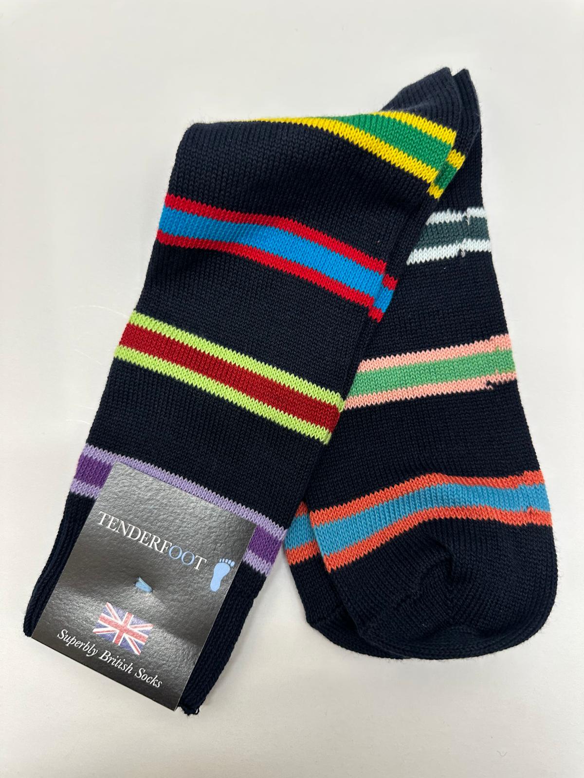 Tenderfoot - Mens - Cotton - Stripe - Wildvine Clothing, Spalding, Lincolnshire