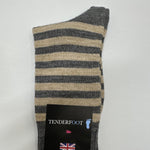 Tenderfoot - Ladies - Wool - Metallic Socks UK 4-7 Silver - Wildvine Clothing, Spalding, Lincolnshire