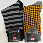 Tenderfoot - Mens- Wool - Metallic Socks - Wildvine Clothing, Spalding, Lincolnshire