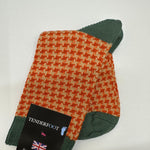 Tenderfoot - Ladies - Wool - Metallic Socks UK 4-7 Orange - Wildvine Clothing, Spalding, Lincolnshire