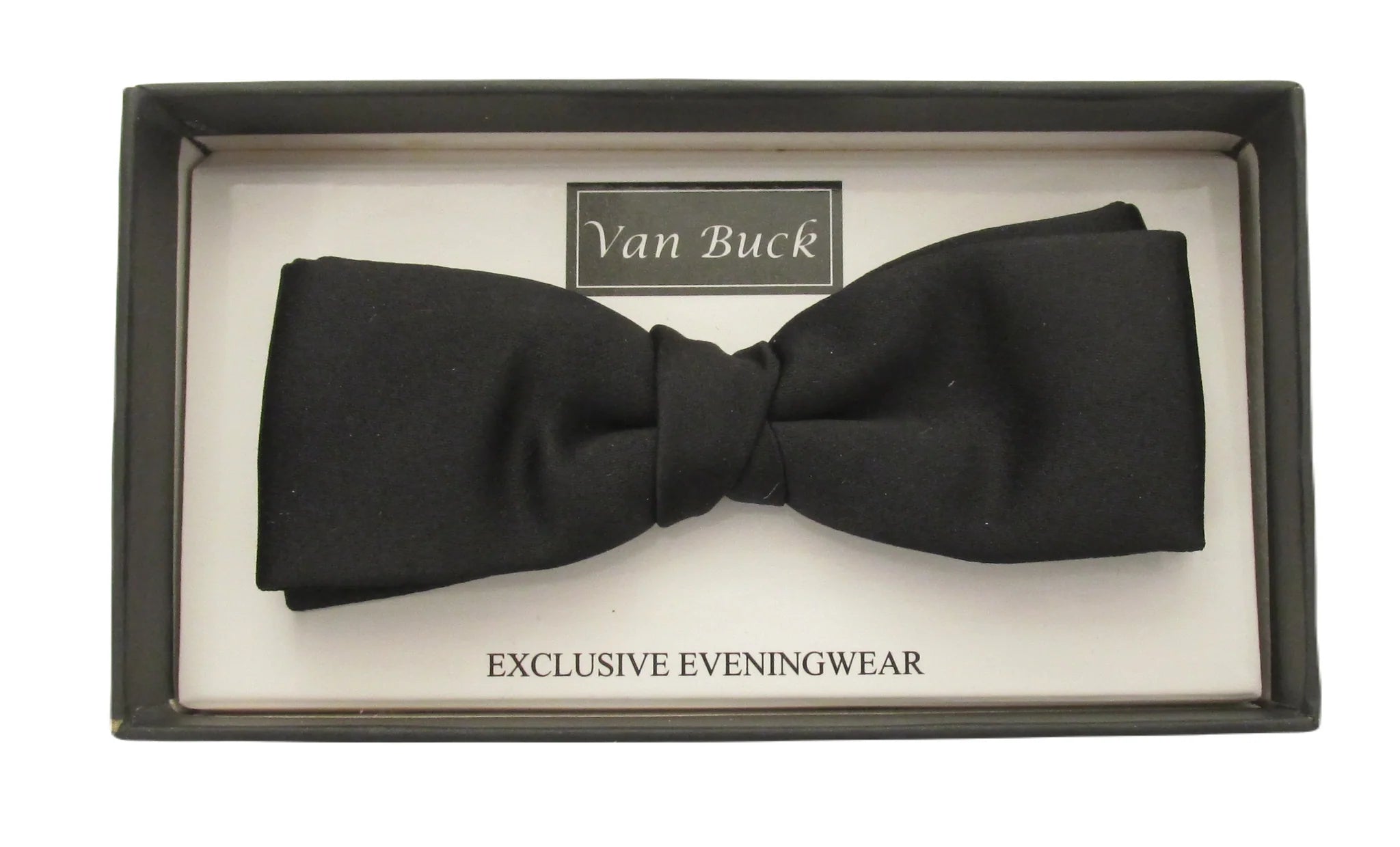 Van Buck - Mens - Black Slim/ Narrow Bow - Wildvine Clothing, Spalding, Lincolnshire