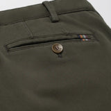 MEYER Oslo Mens Trousers – 9-316 Luxury Cotton Chinos - Modern Fit – Laurel - Wildvine Clothing, Spalding, Lincolnshire