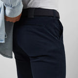 MEYER M5 Mens Jeans - 9-6001 Soft Stretch Cotton Chinos - Modern Fit - Navy - Wildvine Clothing, Spalding, Lincolnshire