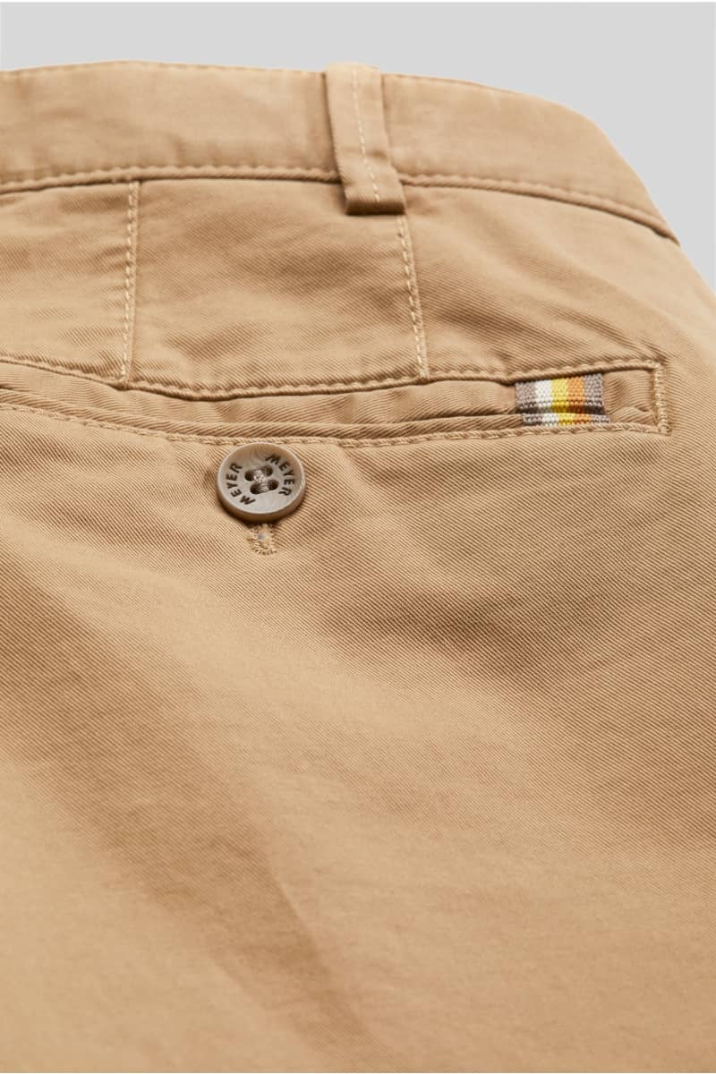 MEYER Oslo Mens Trousers – 9-316 Luxury Cotton Chinos - Modern Fit – Camel - Wildvine Clothing, Spalding, Lincolnshire