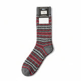 Tenderfoot - Mens - Wool Socks - Grey/Red Multi - Wildvine Clothing, Spalding, Lincolnshire