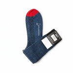 Tenderfoot - Mens - Wool Socks - Blue/Red - Wildvine Clothing, Spalding, Lincolnshire