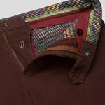 MEYER Chicago Mens Trousers – 2-5613 48 Fine Micro Cotton - Modern Fit - Burgundy - Wildvine Clothing, Spalding, Lincolnshire