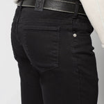 MEYER M5 Jeans - 6209 Regular Fit - Fairtrade Cotton Stretch Denim - Black - Wildvine Clothing, Spalding, Lincolnshire