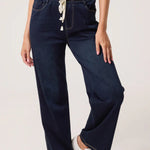 QED London - Ladies - Elastic Wash Jean Blue - Wildvine Clothing, Spalding, Lincolnshire