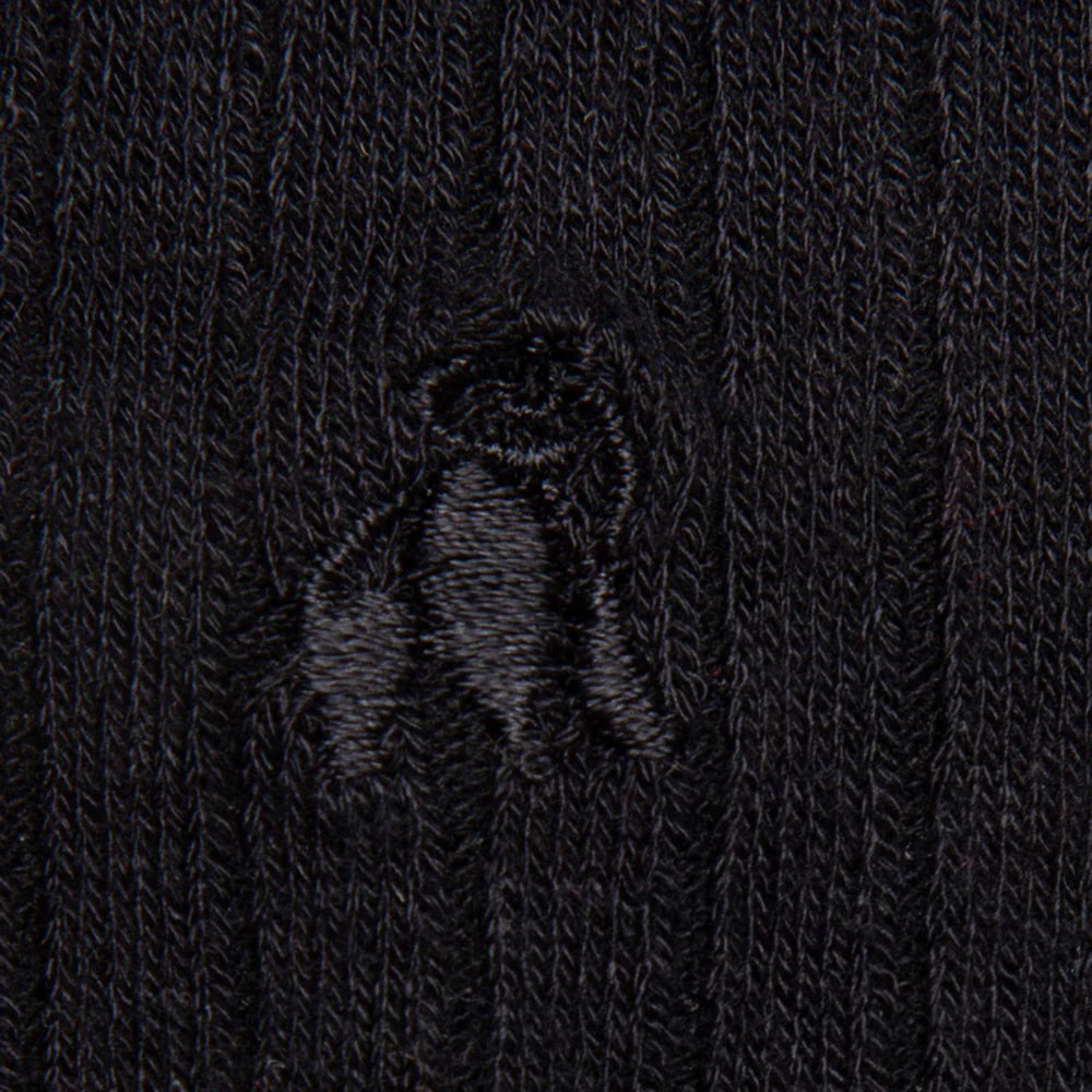 Swole Panda - Mens Bamboo Socks - Jet Black XL ( UK12-15) - Wildvine Clothing, Spalding, Lincolnshire