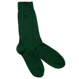 Swole Panda - Mens Bamboo Socks - Racing Green - Wildvine Clothing, Spalding, Lincolnshire