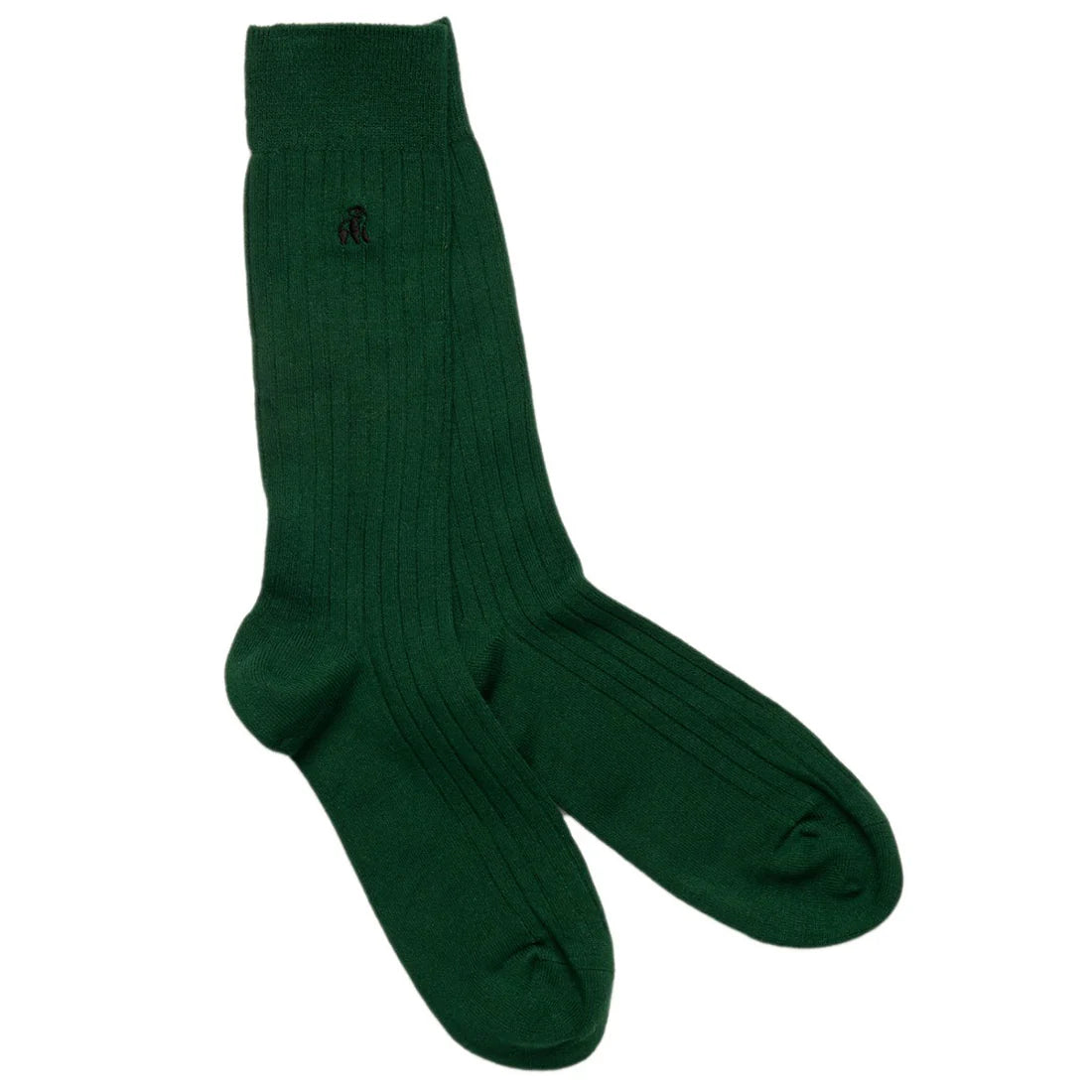 Swole Panda - Mens Bamboo Socks - Racing Green - Wildvine Clothing, Spalding, Lincolnshire
