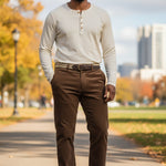 DG’s Drifter - Mens - Prestige “San Remo” Cord Trousers – Dark Brown - Wildvine Clothing, Spalding, Lincolnshire