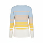 Alice Collins - Constance Pullover - Sky/Beige/Butter - Wildvine Clothing, Spalding, Lincolnshire