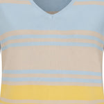 Alice Collins - Constance Pullover - Sky/Beige/Butter - Wildvine Clothing, Spalding, Lincolnshire