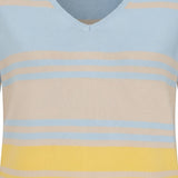 Alice Collins - Constance Pullover - Sky/Beige/Butter - Wildvine Clothing, Spalding, Lincolnshire