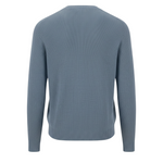 Fynch-Hatton - Mens Knitwear - Super Structure / Super Soft - O'Neck - Air Blue 1609208 660 - Wildvine Clothing, Spalding, Lincolnshire