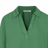 Alice Collins - Colette Shirt - Green Pepper - Wildvine Clothing, Spalding, Lincolnshire