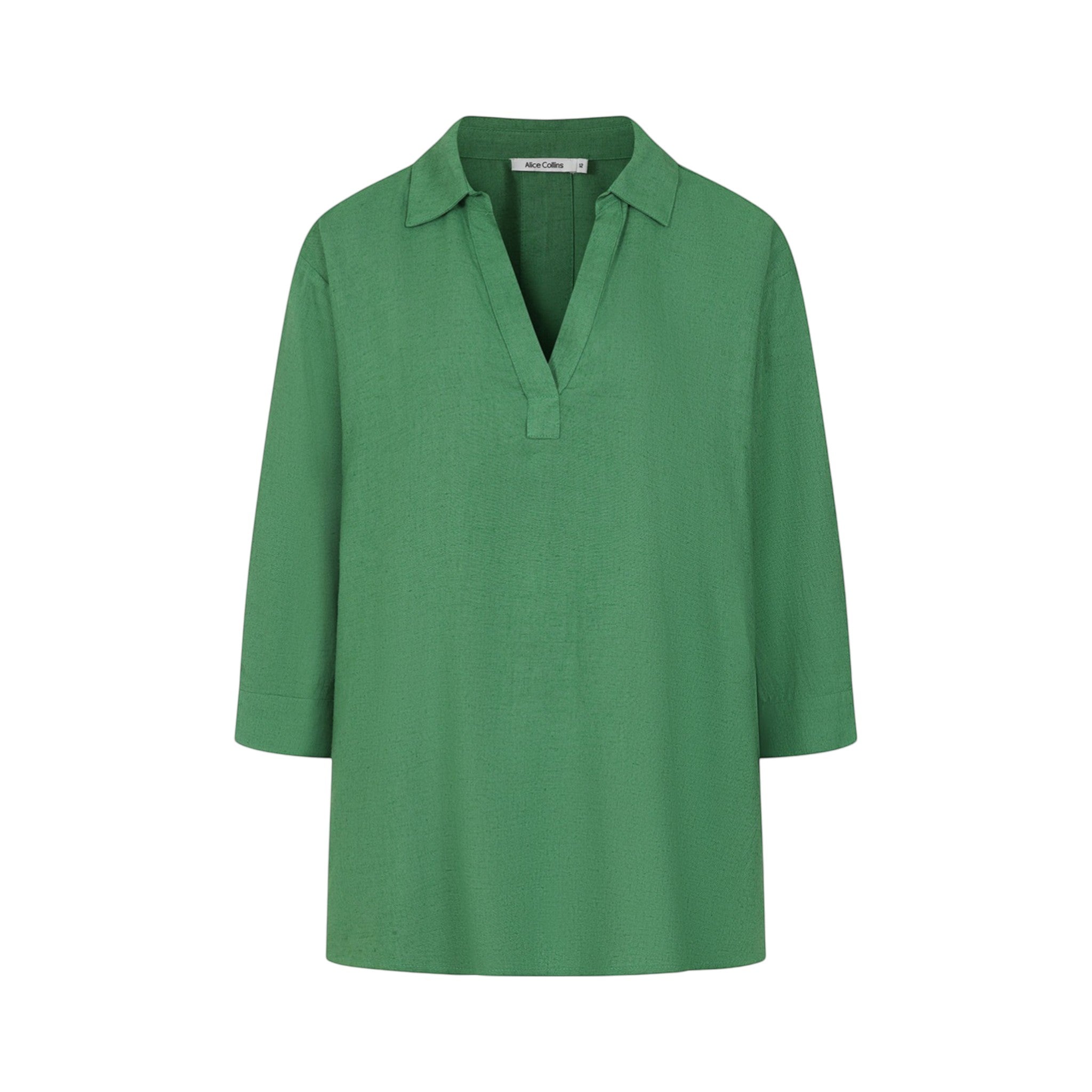 Alice Collins - Colette Shirt - Green Pepper - Wildvine Clothing, Spalding, Lincolnshire
