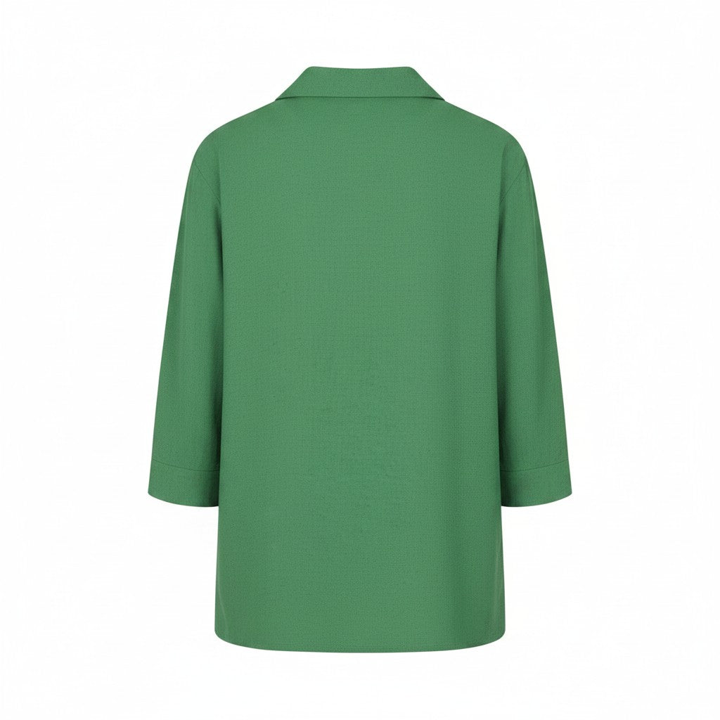 Alice Collins - Colette Shirt - Green Pepper - Wildvine Clothing, Spalding, Lincolnshire