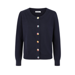 Alice Collins - Daphne Cardigan - Rich Navy - Wildvine Clothing, Spalding, Lincolnshire
