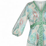Alice Collins - Jane Dress - Seashore - Wildvine Clothing, Spalding, Lincolnshire