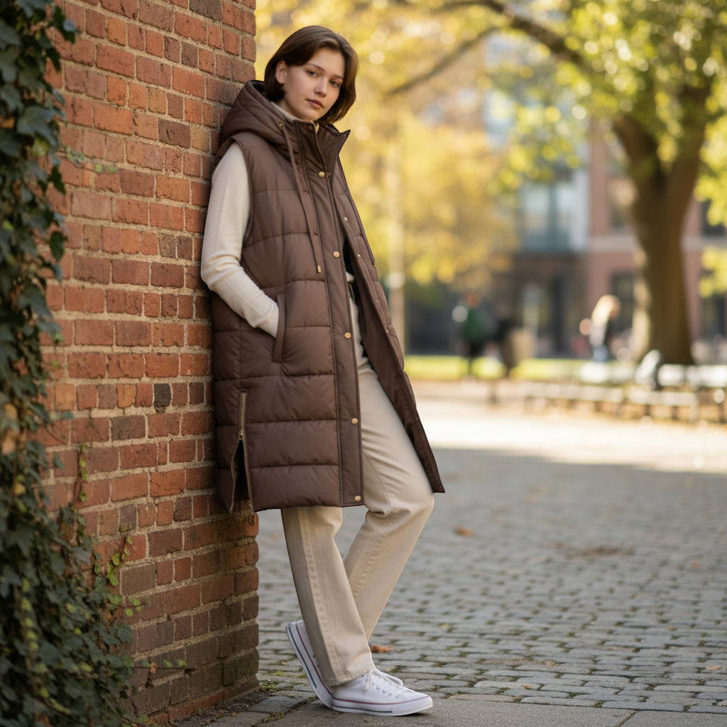 Alice Collins - Ladies Kashia Gilet - Bison - Wildvine Clothing, Spalding, Lincolnshire