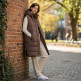 Alice Collins - Ladies Kashia Gilet - Bison - Wildvine Clothing, Spalding, Lincolnshire