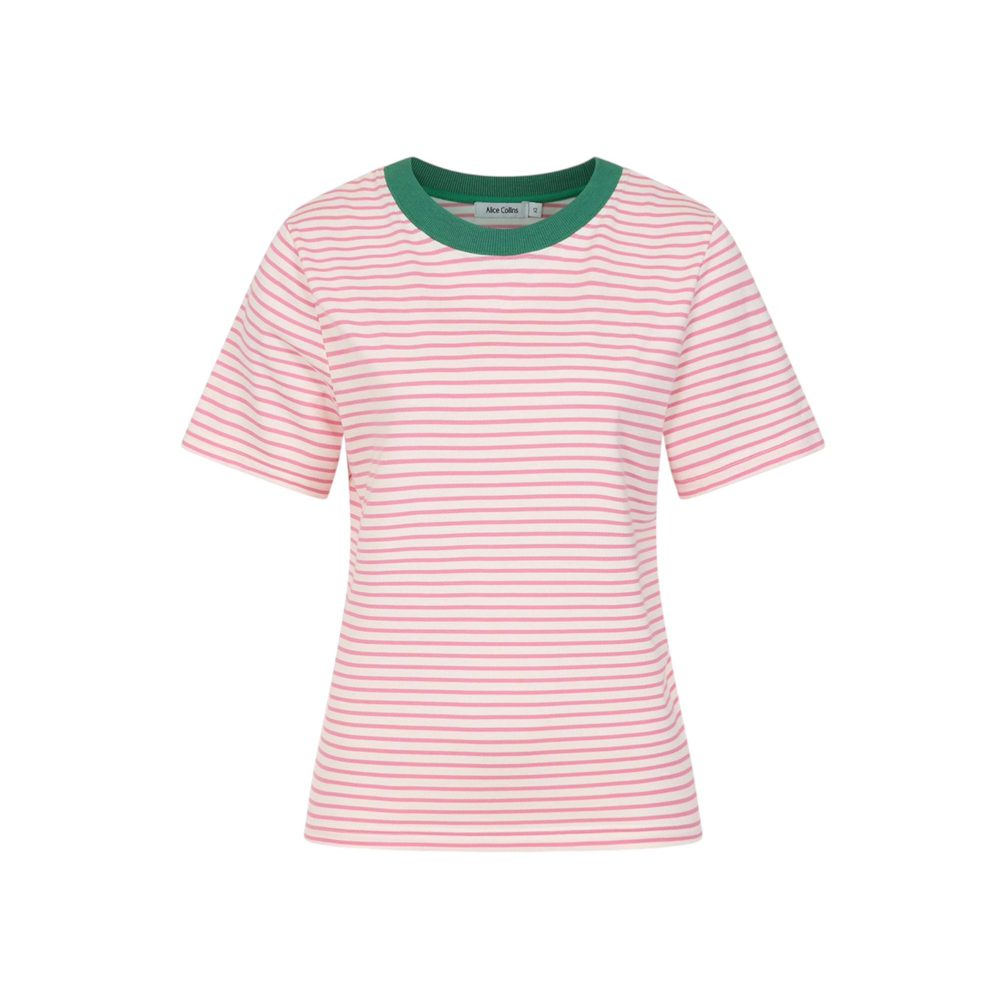 Alice Collins - Miley T-Shirt - Green Pepper/Candyfloss - Wildvine Clothing, Spalding, Lincolnshire