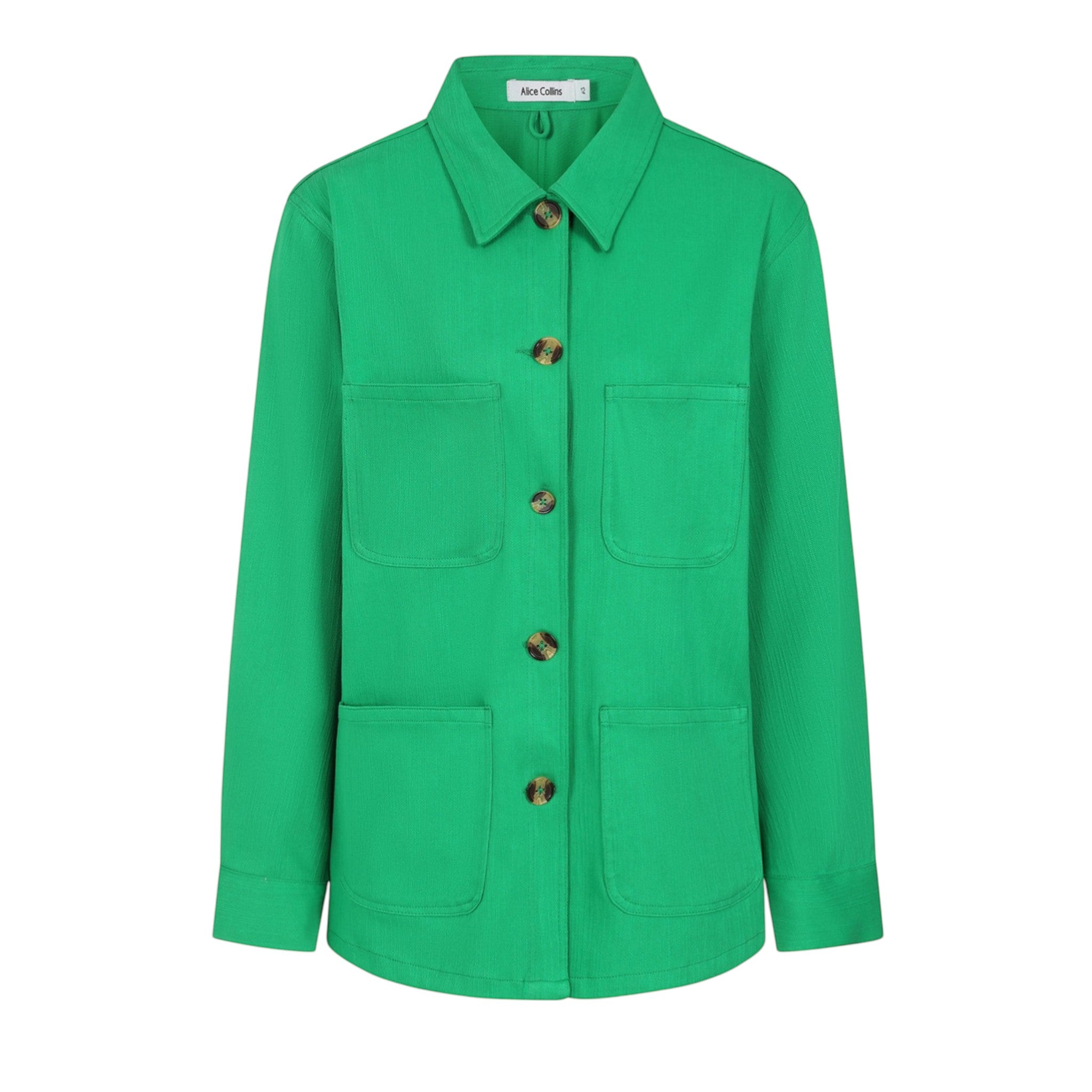 Alice Collins - Millie Jacket - Green Pepper - Wildvine Clothing, Spalding, Lincolnshire