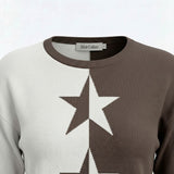 Alice Collins - Madison Pullover - Chocolate Chip/Winter White - 037A029 - Wildvine Clothing, Spalding, Lincolnshire