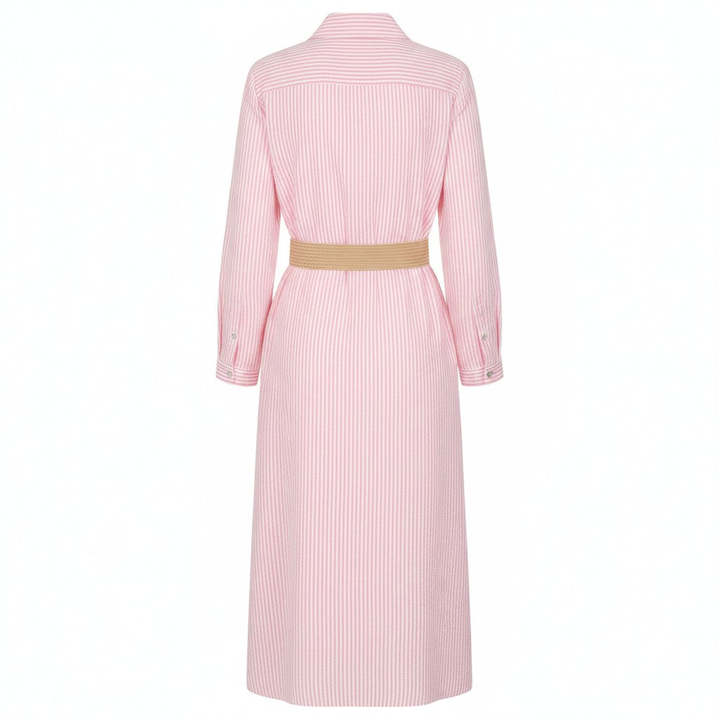 Alice Collins - Amara Dress - Candyfloss/Wild Oat - Wildvine Clothing, Spalding, Lincolnshire