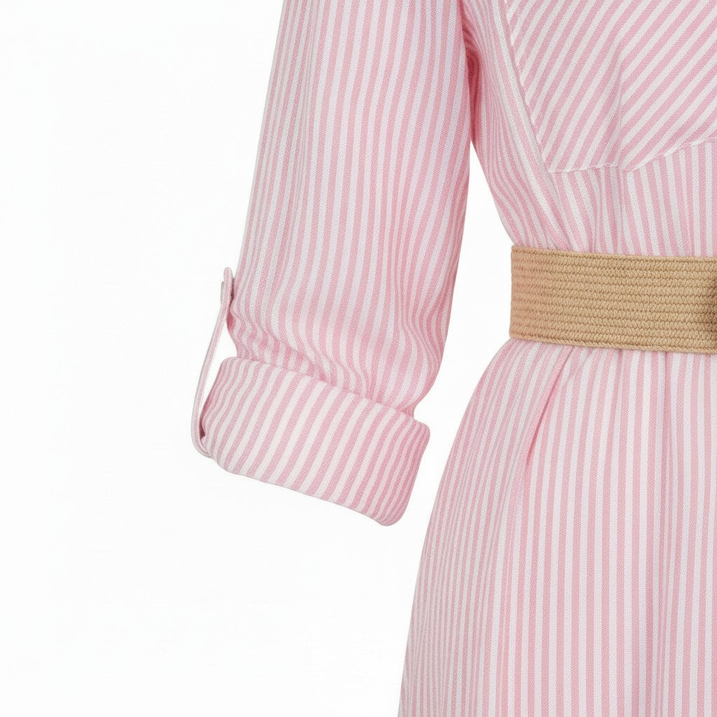 Alice Collins - Amara Dress - Candyfloss/Wild Oat - Wildvine Clothing, Spalding, Lincolnshire
