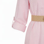 Alice Collins - Amara Dress - Candyfloss/Wild Oat - Wildvine Clothing, Spalding, Lincolnshire