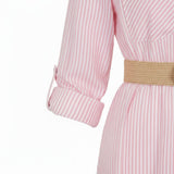 Alice Collins - Amara Dress - Candyfloss/Wild Oat - Wildvine Clothing, Spalding, Lincolnshire