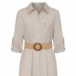 Alice Collins - Amara Dress - Pebble/Wild Oat - Wildvine Clothing, Spalding, Lincolnshire