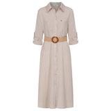 Alice Collins - Amara Dress - Pebble/Wild Oat - Wildvine Clothing, Spalding, Lincolnshire