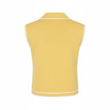 Alice Collins - Amelia Waistcoat - Butter/White - Wildvine Clothing, Spalding, Lincolnshire