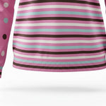 Alice Collins - Anna Pullover - Raspberry Sorbet/Chocolate Chip - 037A087 - Wildvine Clothing, Spalding, Lincolnshire