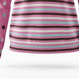 Alice Collins - Anna Pullover - Raspberry Sorbet/Chocolate Chip - 037A087 - Wildvine Clothing, Spalding, Lincolnshire