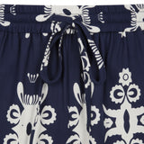Alice Collins - Athena Trousers - Rich Navy/White - Wildvine Clothing, Spalding, Lincolnshire