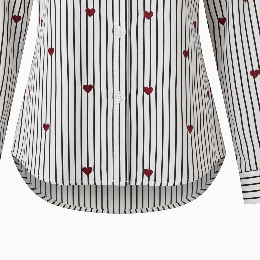 Alice Collins - Avril Shirt - Rich Navy - 037A260 - Wildvine Clothing, Spalding, Lincolnshire