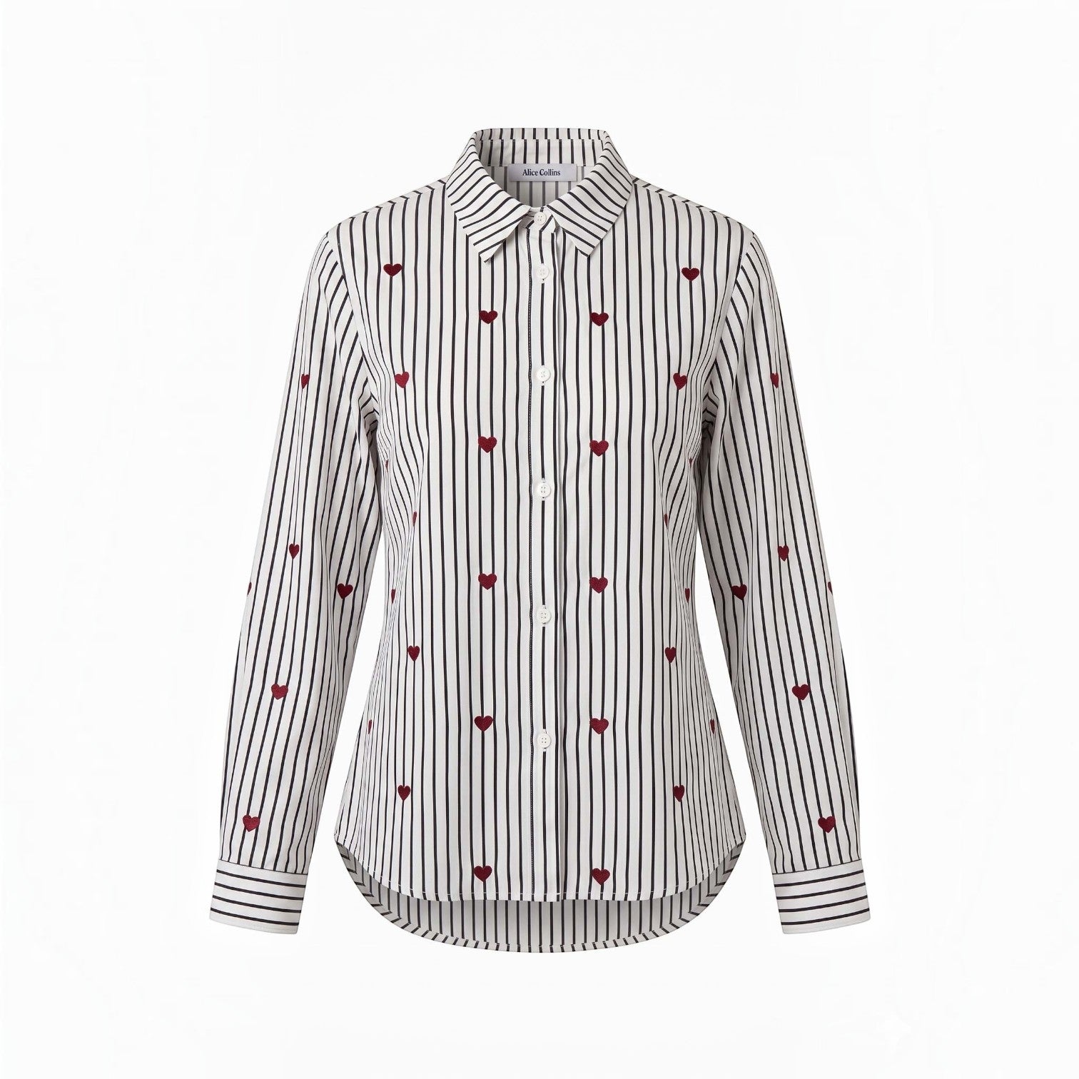 Alice Collins - Avril Shirt - Rich Navy - 037A260 - Wildvine Clothing, Spalding, Lincolnshire