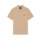 Lyle & Scott - Mens Popcorn Jacquard Polo Shirt - Barley - SP2400V Y121 - Wildvine Clothing, Spalding, Lincolnshire